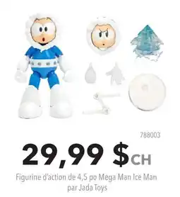 GameStop Figurine d'action de 4,5 po Mega Man Ice Man par Jada Toys offer