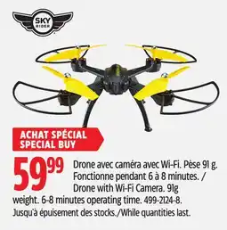 Canadian Tire Sky Rider Drone with Wi-Fi Camera offer