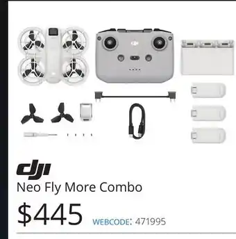 Vistek dji Neo Fly More Combo offer