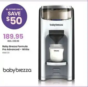 Babies 'R' Us Baby Brezza Formula Pro Advanced – White offer