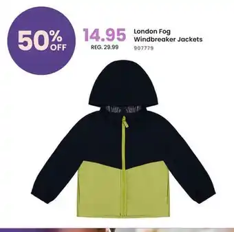 Babies 'R' Us London Fog Windbreaker Jackets offer