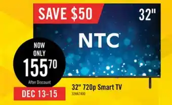 The Brick NTC 32 FHD LED 60Hz Smart Android TV (32HA7400) offer