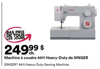 Michaels Machine à coudre 4411 Heavy-Duty de SINGER offer