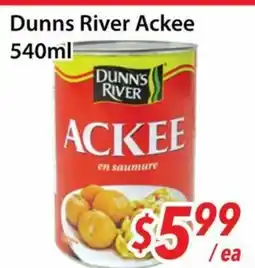 Bestco Food Mart Dunns River Ackee offer