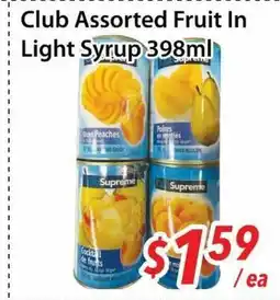 Bestco Food Mart Club Assorted Fruit In Light Syrup offer