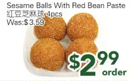 Ample Food Market Sesame Balls With Red Bean Paste offer