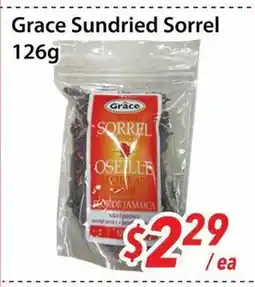 Bestco Food Mart Grace Sundried sorrel 126g offer