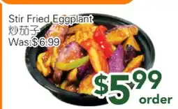 Ample Food Market Stir Fried Eggplant offer