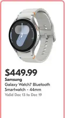 Shoppers Drug Mart Galaxy Watch7 Bluetooth Smartwatch - 44mm offer