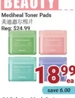 Oceans Fresh Food Market Mediheal Toner Pads offer