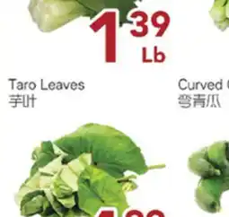 Oceans Fresh Food Market Taro Leaves offer