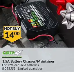 Princess Auto GRAND INDUSTRIAL PRODUCTS 1.5A Battery offer