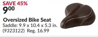 Princess Auto Oversized Bike Seat offer