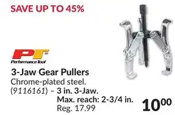 Princess Auto 3-Jaw Gear Pullers offer