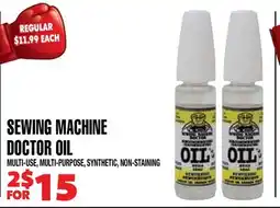 Len's Mill Stores SEWING MACHINE DOCTOR OIL offer