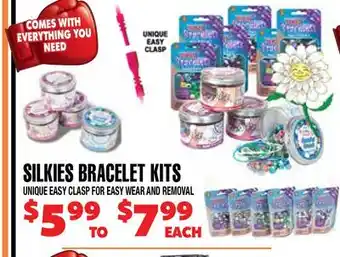 Len's Mill Stores SILKIES BRACELET KITS offer