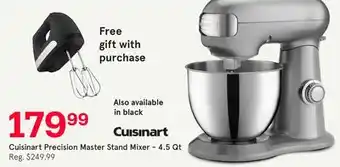 Kitchen Stuff Plus Cuisinart Precision Master Stand Mixer - 4.5 Qt offer