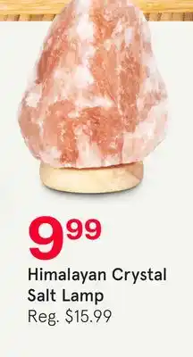 Kitchen Stuff Plus Himalayan Crystal Salt Lamp offer