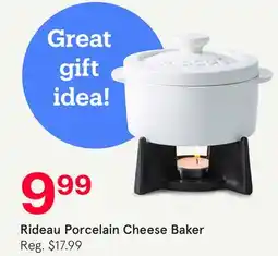 Kitchen Stuff Plus Rideau Porcelain Cheese Baker offer