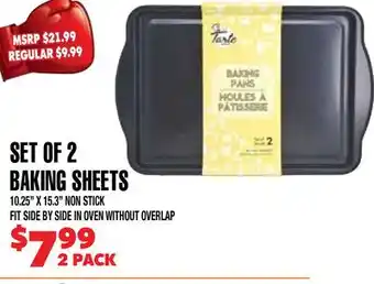 Len's Mill Stores SET OF 2 BAKING SHEETS offer