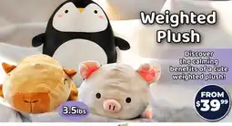 Showcase Weighted Plush offer