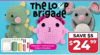 Showcase Loop Brigade DIY Crochet Plush offer