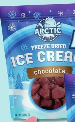 Showcase ARCTIC FARMS FREEZE DRIED ICE CREAM CHOCOLATE offer