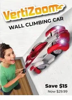 Showcase VertiZoom WALL CLIMBING CAR offer