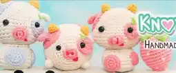 Showcase CROCHET PLUSH TOY - STRAWBERRY COW offer