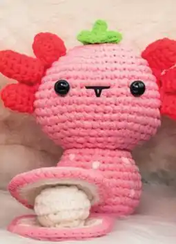 Showcase CROCHET PLUSH TOY - AXOLOTL offer