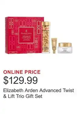 Costco Elizabeth Arden Advanced Twist & Lift Trio Gift Set offer