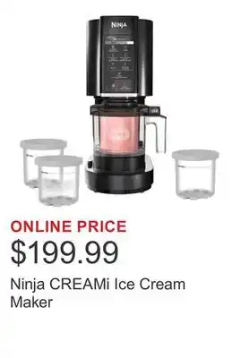 Costco Ninja CREAMi Ice Cream Maker offer