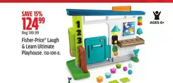 Canadian Tire Fisher-Price Laugh & Learn Ultimate Playhouse offer