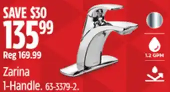 Canadian Tire Moen Zarina 1-Handle offer