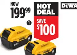 Canadian Tire 20V MAX 5Ah Battery, 2-Pk offer