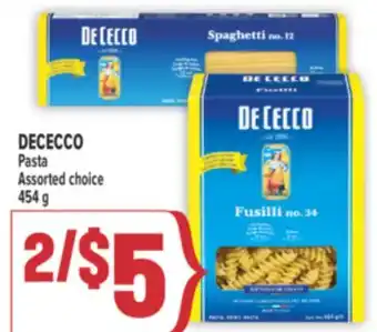 Marché Adonis DECECCO Pasta offer