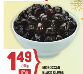 Marché Adonis MOROCCAN BLACK OLIVES offer