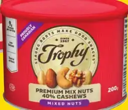 Giant Tiger Trophy nuts offer