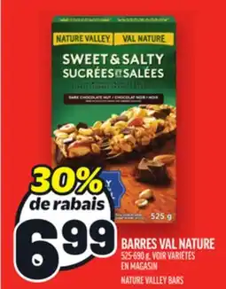 Metro BARRES VAL NATURE | NATURE VALLEY BARS offer