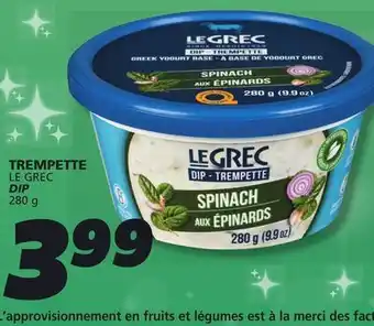 IGA LE GREC DIP offer