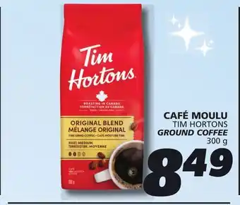 IGA TIM HORTONS GROUND COFFEE offer