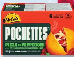 IGA McCAIN PIZZA POCKETS offer