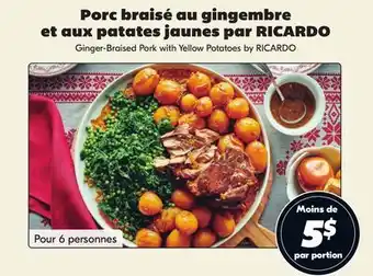 IGA Ginger-Braised Pork with Yellow Potatoes by RICARDO offer