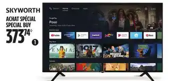 Canadian Tire Skyworth 4K UHD Android Smart TV with Google Assistant, 50-in offer