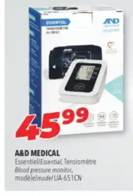 Familiprix A&D MEDICAL Blood pressure monitor 4 user compatible, model UA-767FAM offer