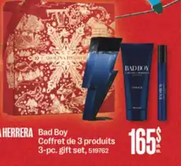 Jean Coutu CAROLINA HERRERA Bad Boy 3-pc. gift set offer