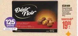 Jean Coutu DÉSIR NOIR Assorted chocolates offer