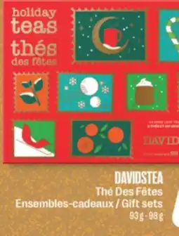 Jean Coutu DAVIDSTEA Thé Des Fêtes Gift sets offer