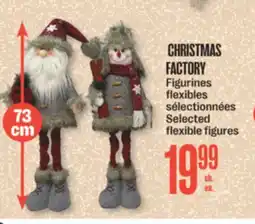 Jean Coutu CHRISTMAS FACTORY Selected flexible figures offer