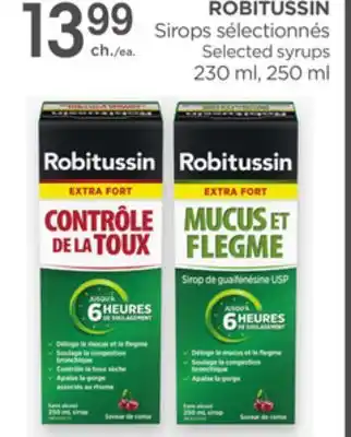 Proxim ROBITUSSIN Selected syrups offer